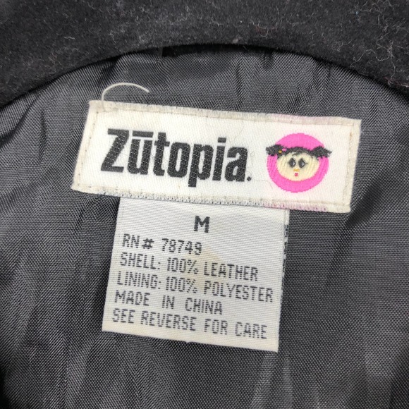 Zutopia Womens M Black Suede Jacket Button Up Tailored Long Sleeve Lined Pockets - Picture 2 of 6